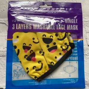 IQ Apparel 3 Layers Washable Face Mask